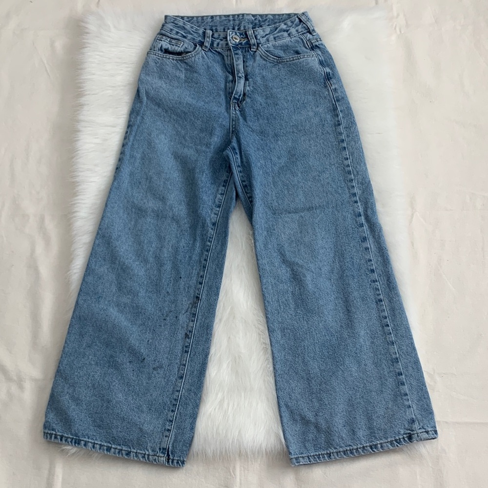 SHEIN Light Blue Flare Jeans 26 preowned